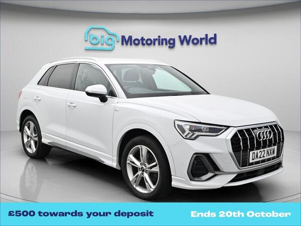 White 2022 Audi Q3 SUV/Crossover Front-wheel drive Automatic
