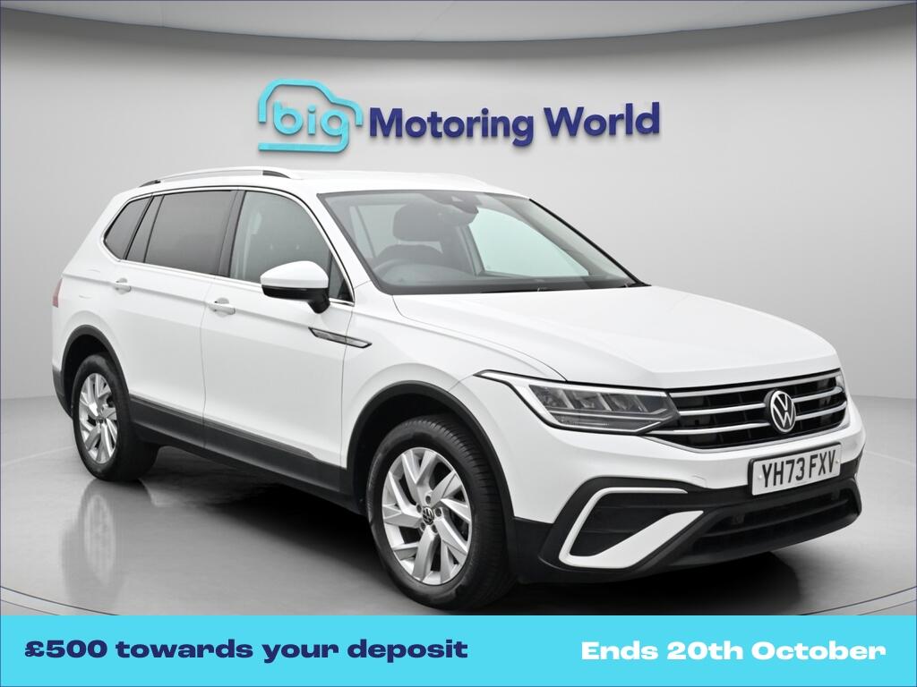 White 2023 Volkswagen Tiguan Allspace Estate Front-wheel drive Automatic