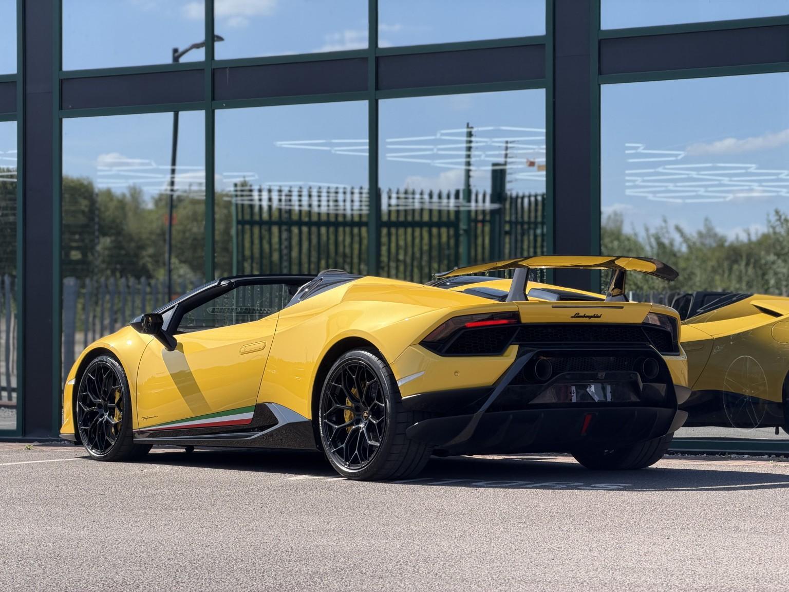 Lamborghini Huracan view 2