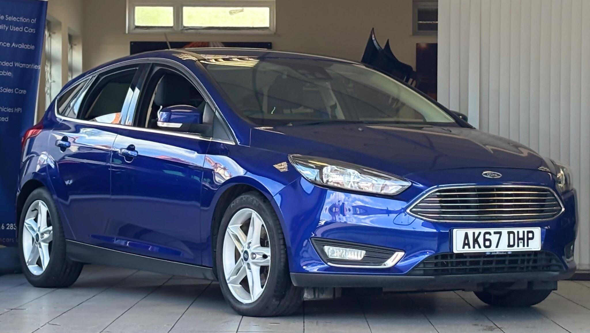 2017 Ford Focus in Blue for sale