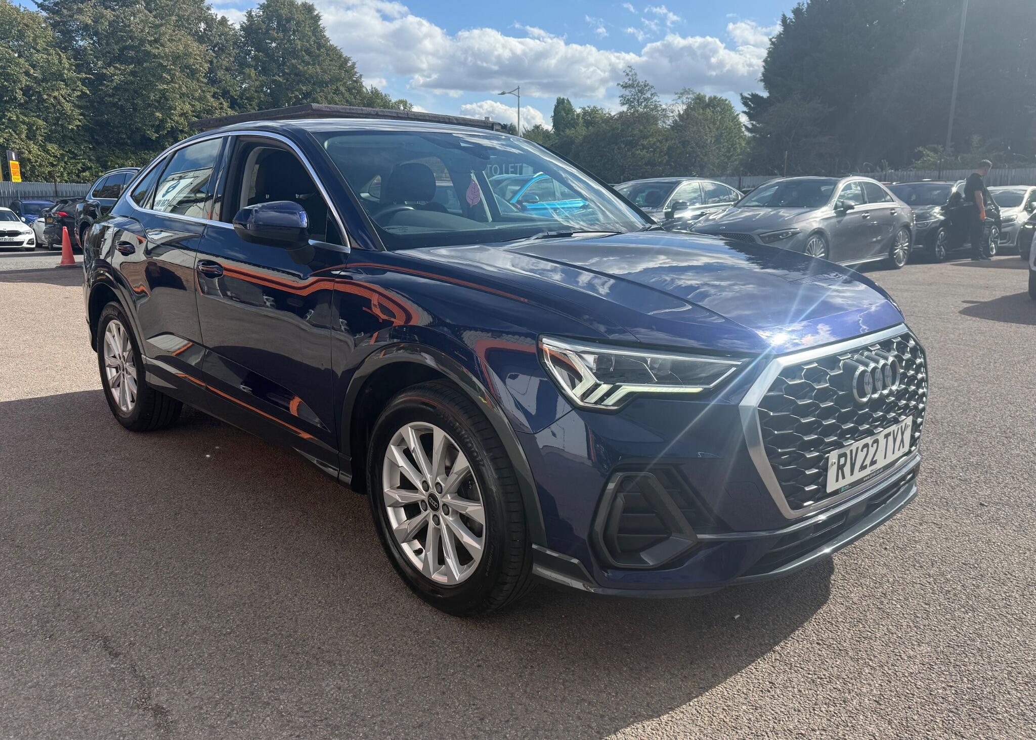2022 Audi Q3 in Blue for sale