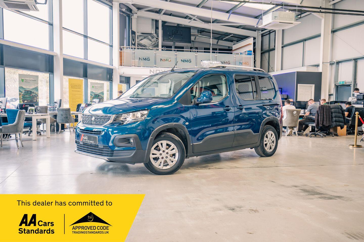 2021 Peugeot Rifter in Blue for sale