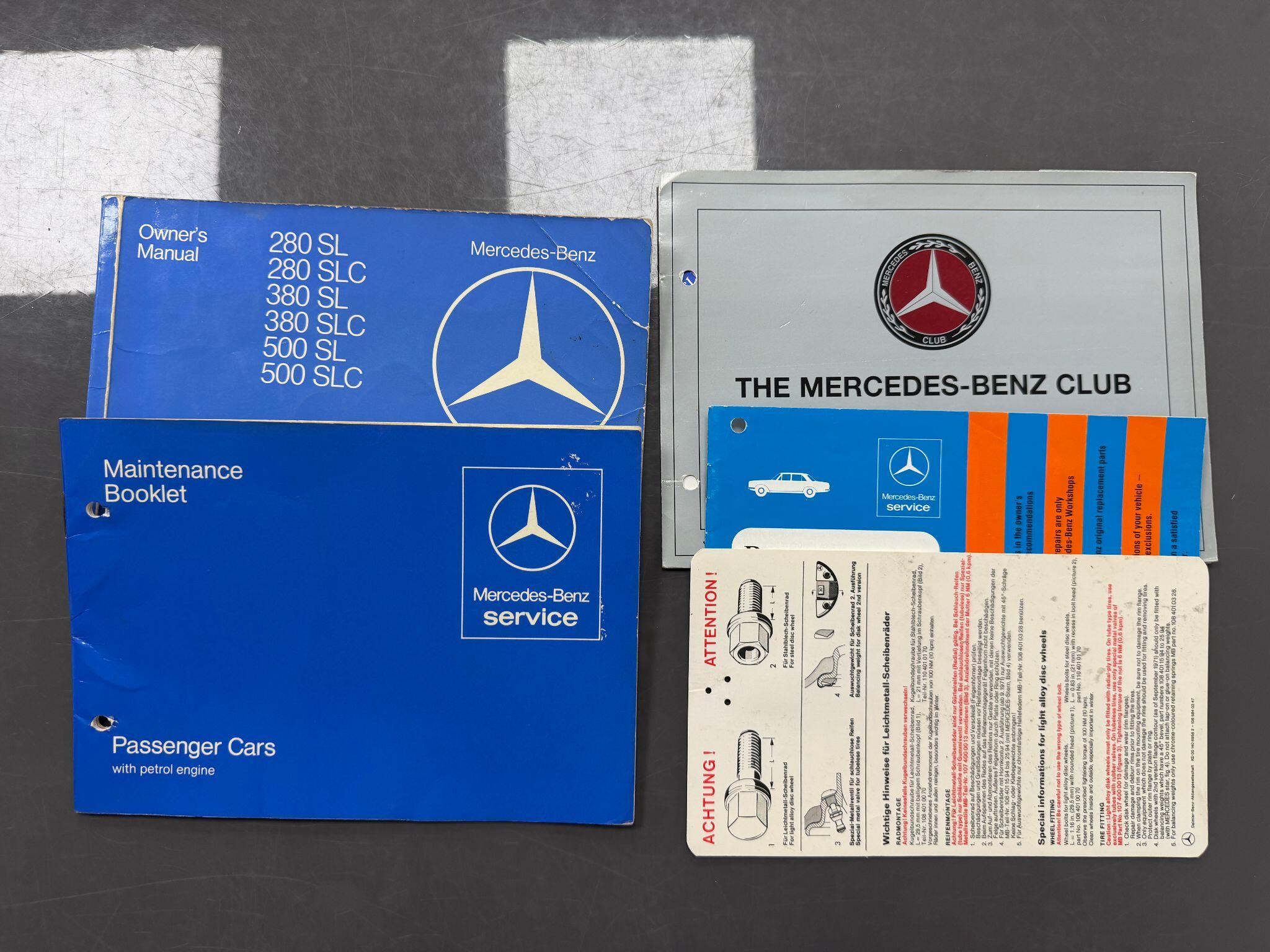 Mercedes-Benz 500 SL view 34