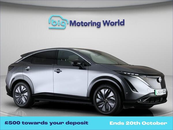 Grey 2024 Nissan Ariya Hatchback Front-wheel drive Automatic