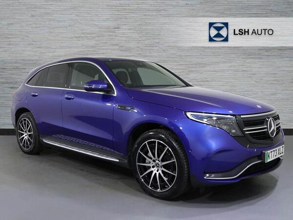 Blue 2023 Mercedes-Benz EQC All-wheel drive Automatic
