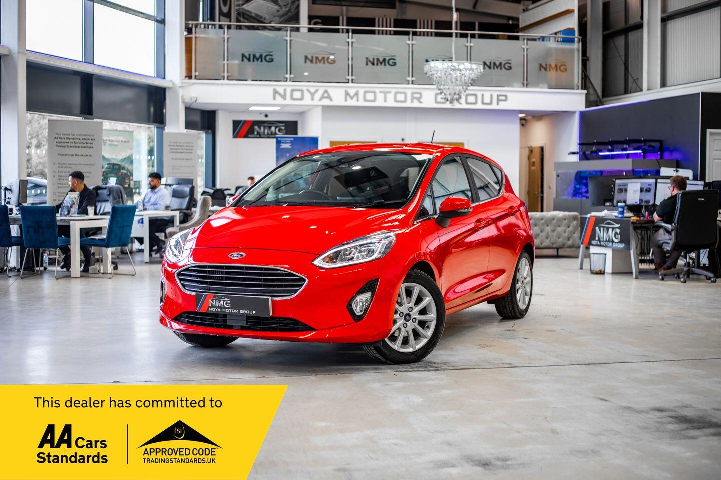 2018 Ford Fiesta in Red for sale
