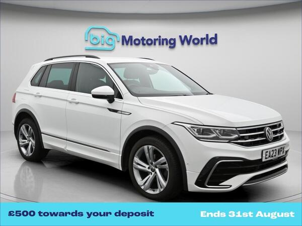 White 2023 Volkswagen Tiguan Estate Front-wheel drive Automatic