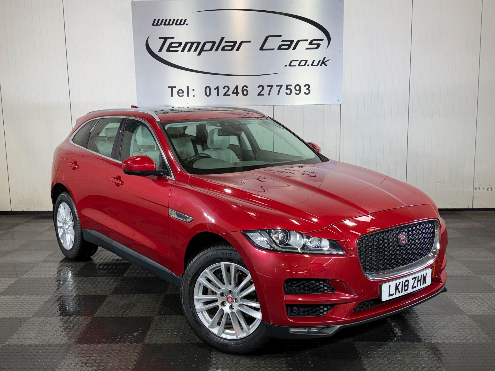 2018 Jaguar F-Pace in Red for sale