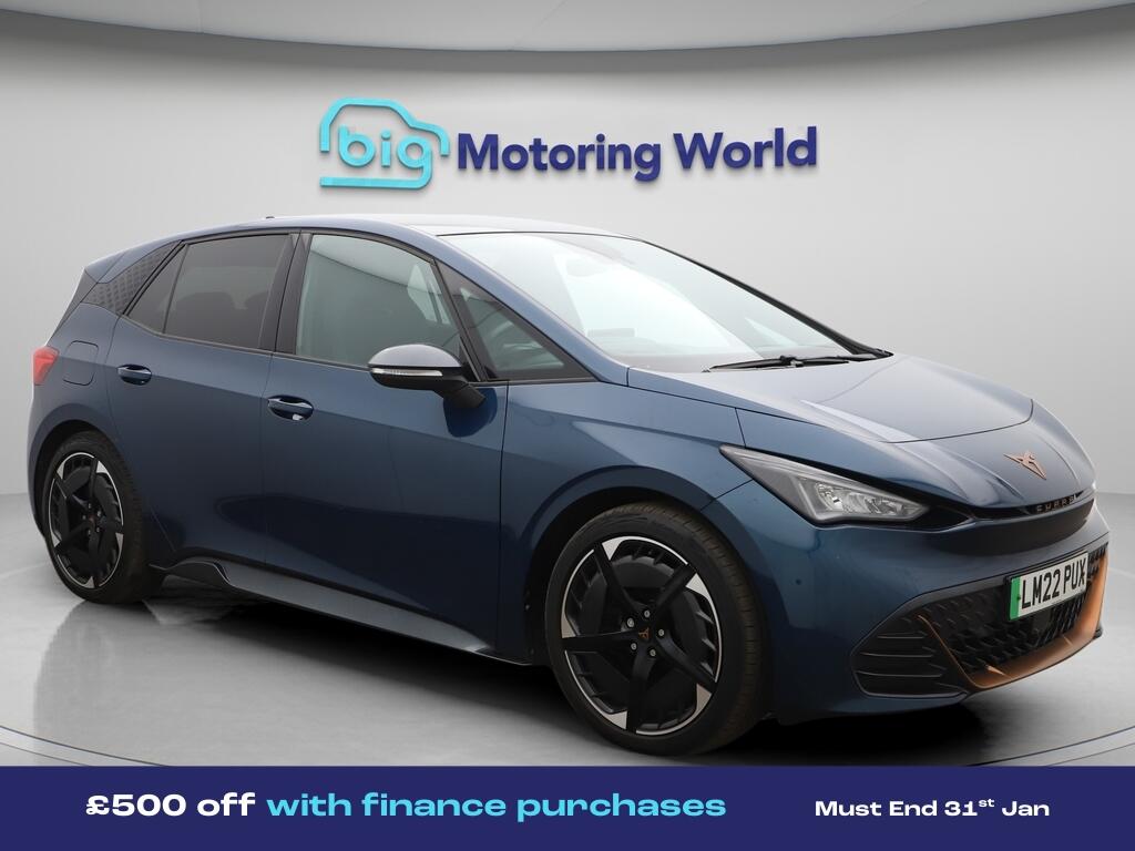 2022 Cupra Born E V3 (204ps) 58kWh