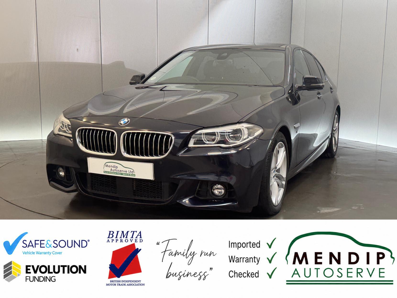 BMW 5 Series view 45