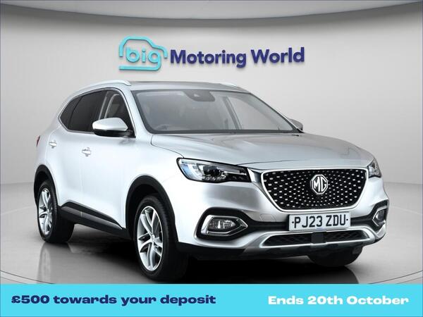 Silver 2023 MG HS Hatchback Front-wheel drive Manual
