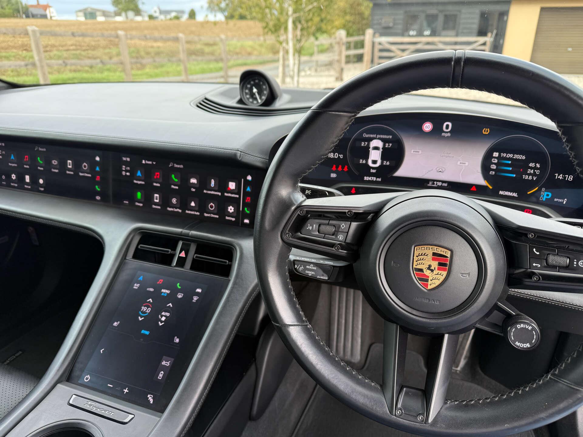 Porsche Taycan view 22