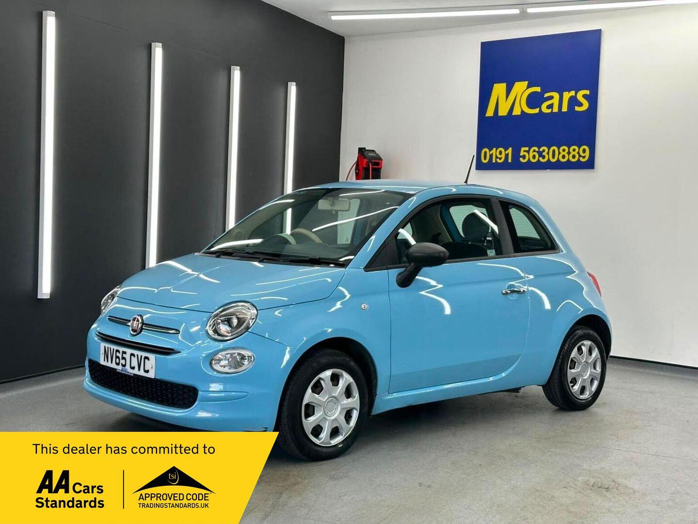 2015 Fiat 500 in Blue for sale