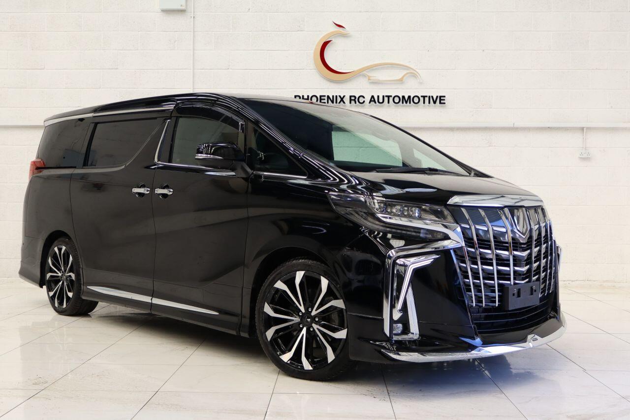 2021 Toyota Alphard in Black for sale
