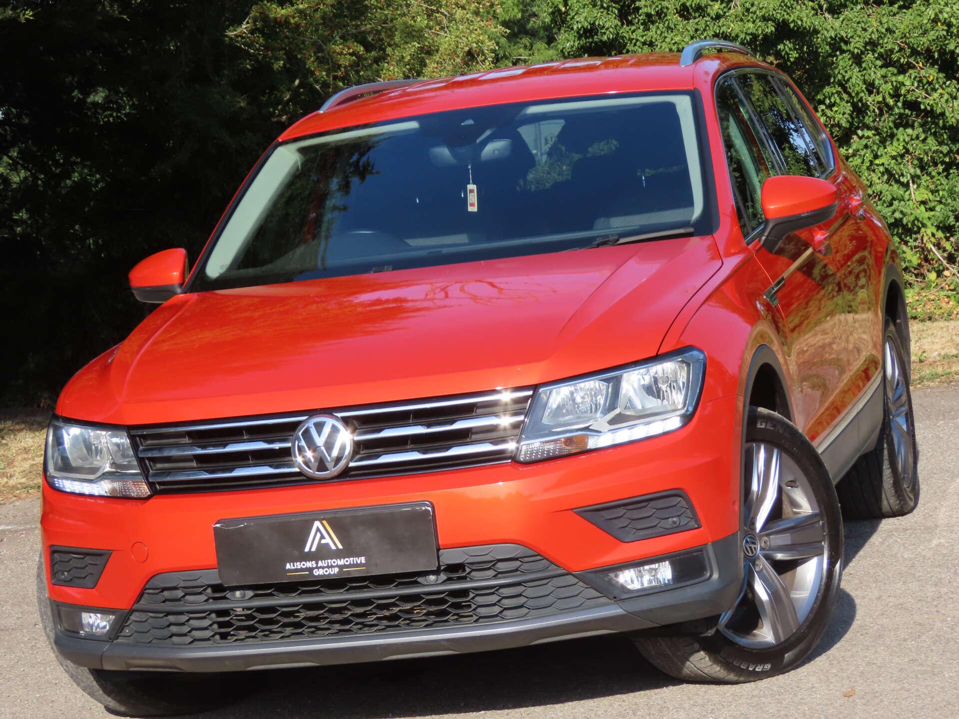2019 Volkswagen Tiguan Allspace in Orange for sale