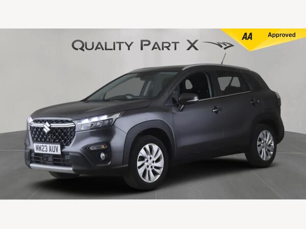 Grey 2023 Suzuki S-Cross Hatchback Front-wheel drive Manual