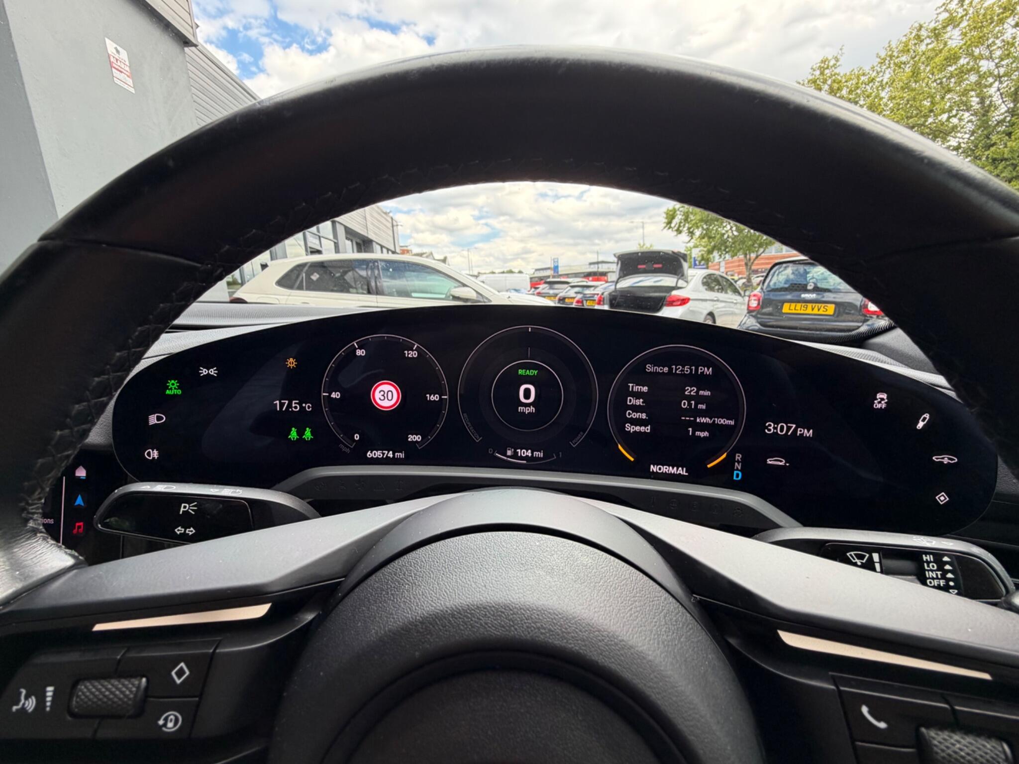 Porsche Taycan view 28