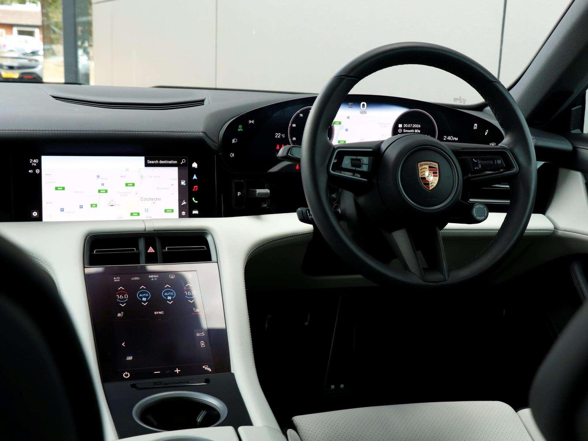 Porsche Taycan view 12