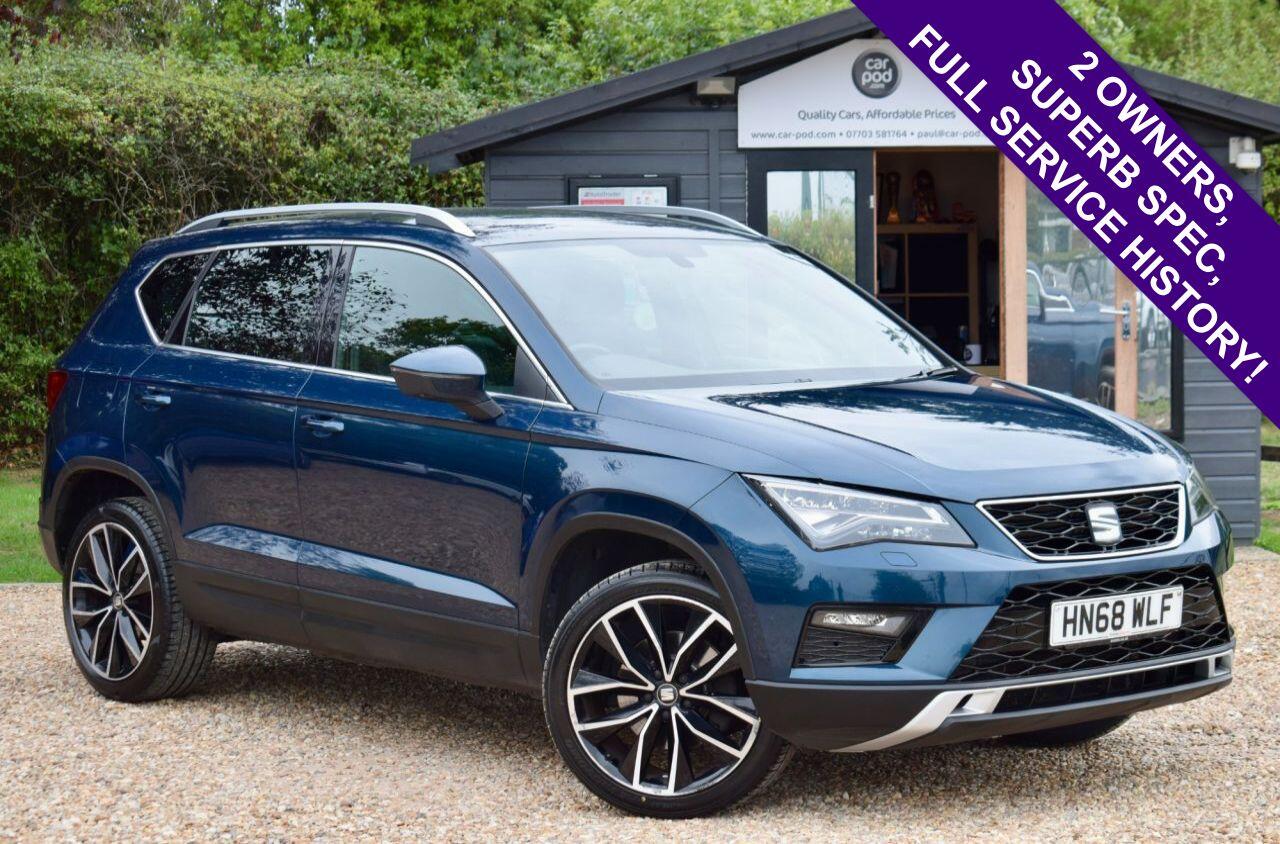2018 Seat Ateca in Blue for sale