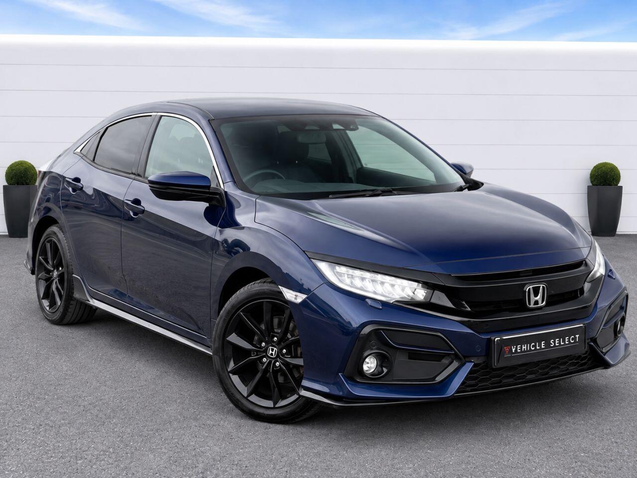 2021 Honda Civic in Blue for sale