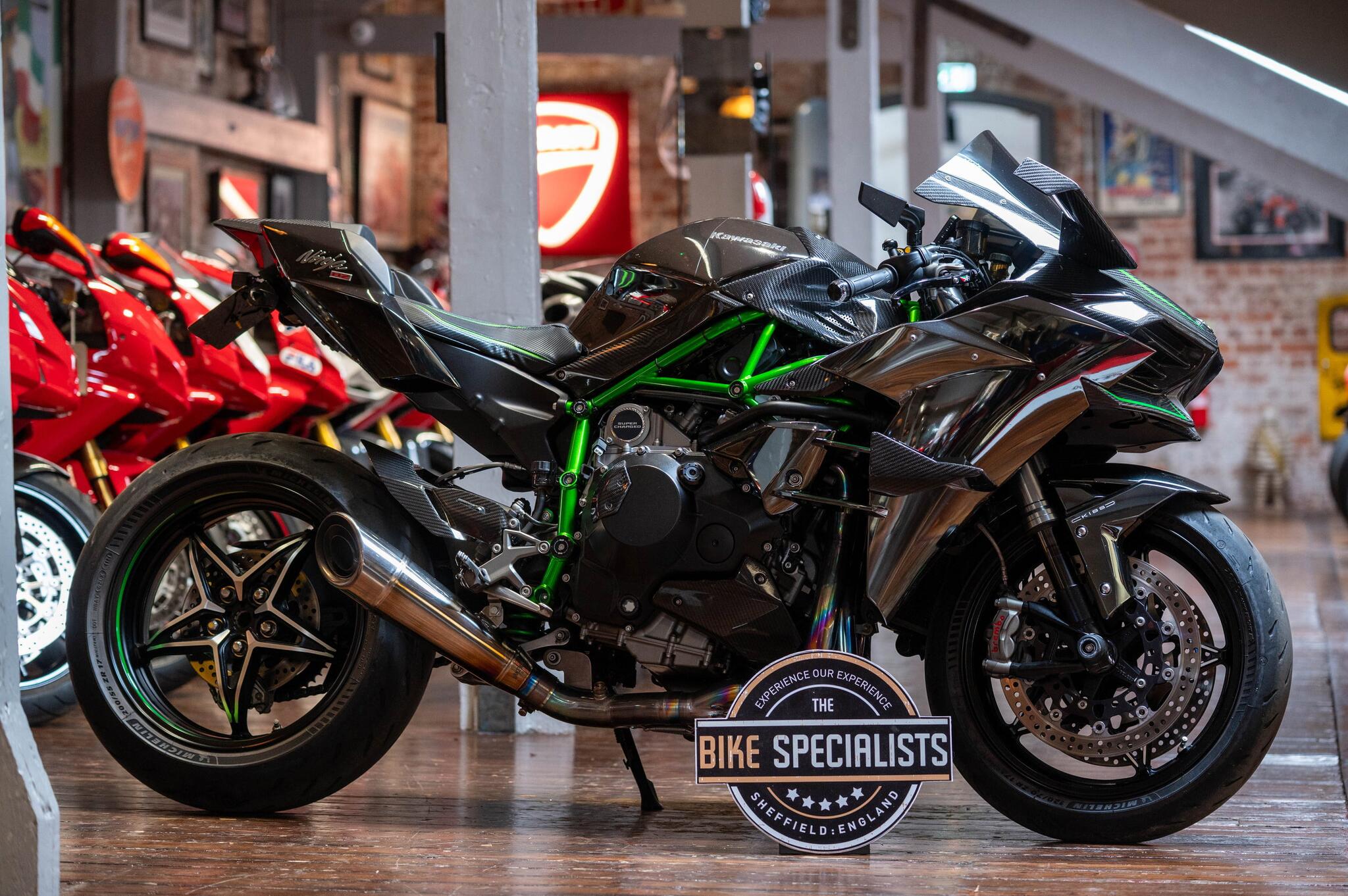 2015 Kawasaki Ninja H2 in Grey for sale
