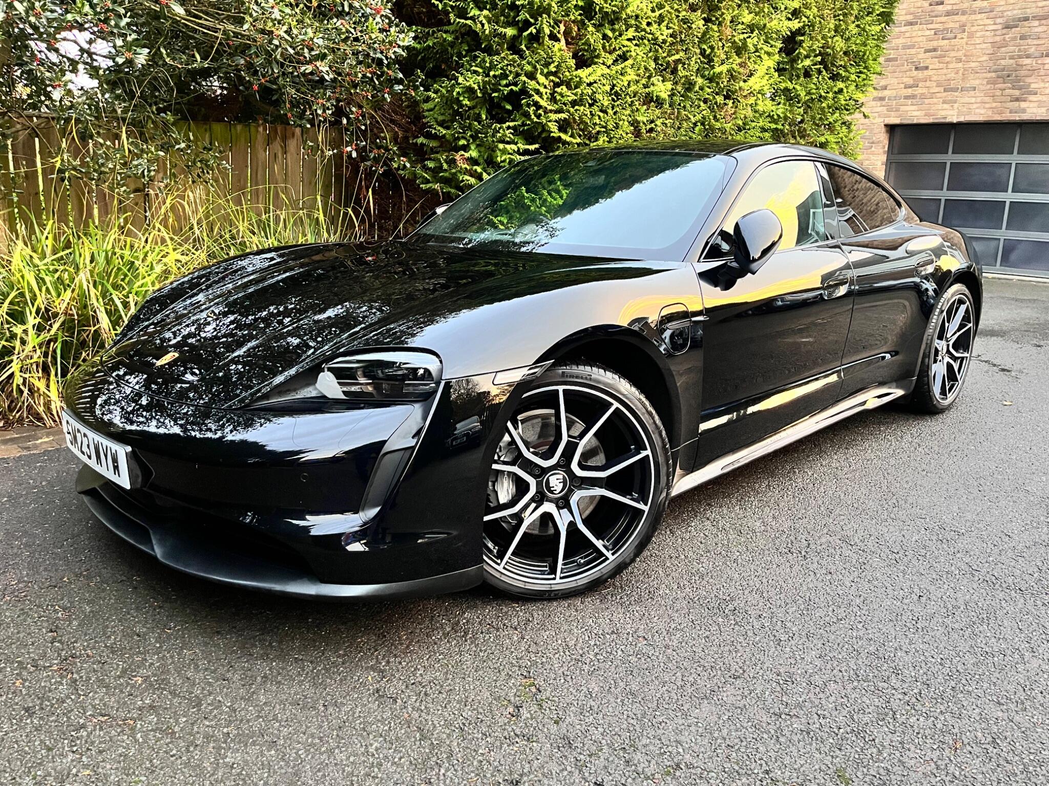 Porsche Taycan view 3
