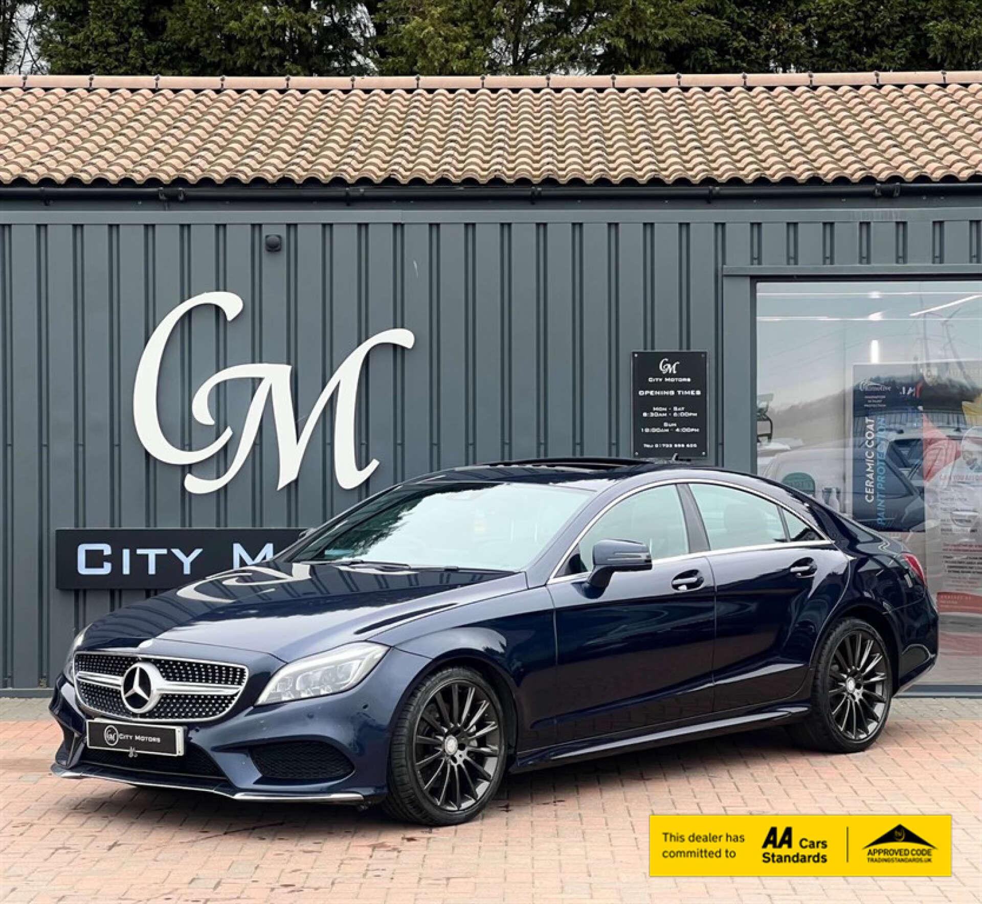 2014 Mercedes-Benz CLS in Blue for sale