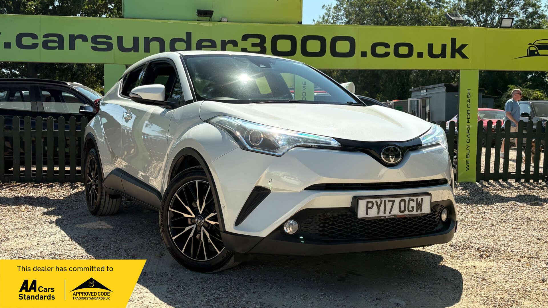 2017 Toyota C-HR in White for sale