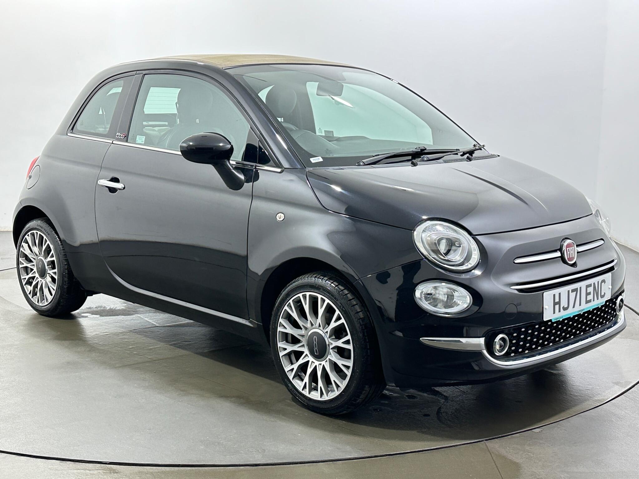 2021 Fiat 500c in Black for sale