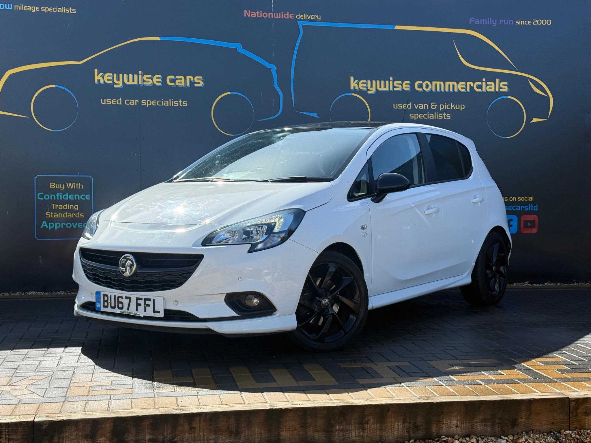 2017 Vauxhall Corsa in White for sale
