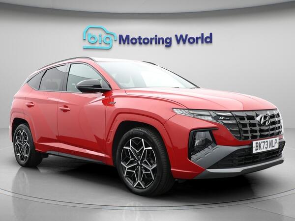 Red 2023 Hyundai Tucson SUV/Crossover Front-wheel drive Automatic