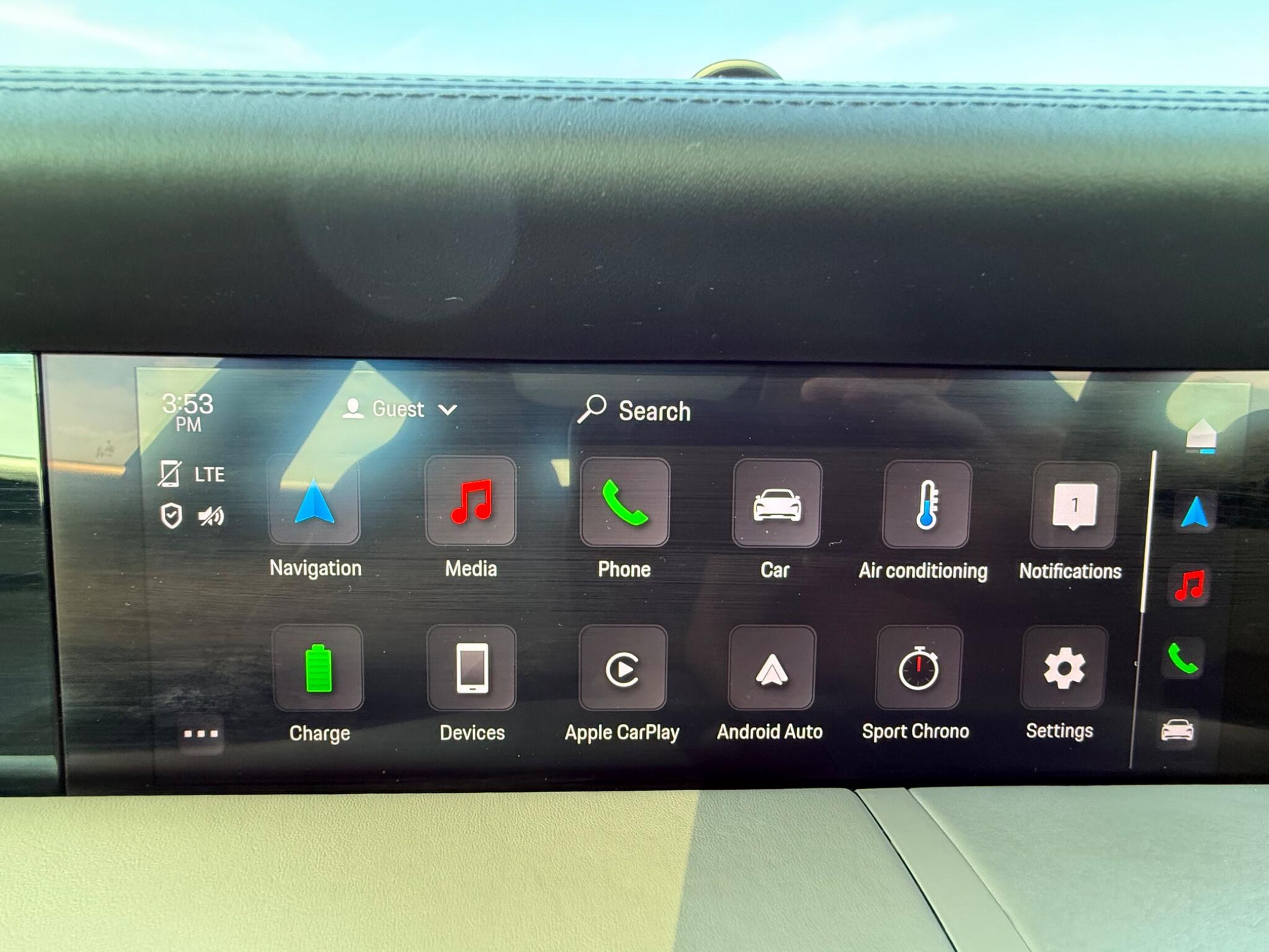Porsche Taycan view 45