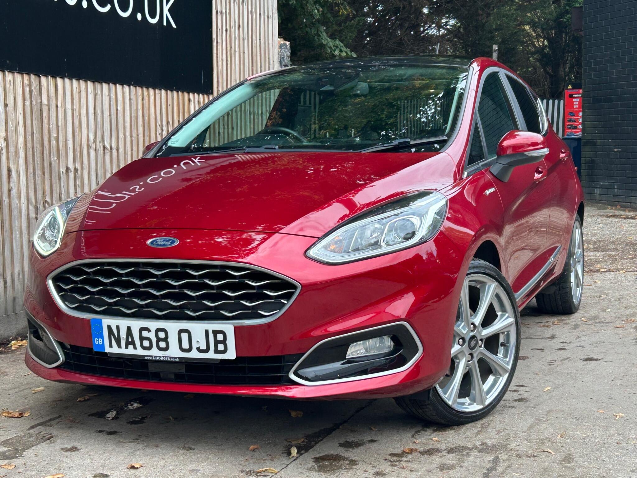 2018 Ford Fiesta in Red for sale