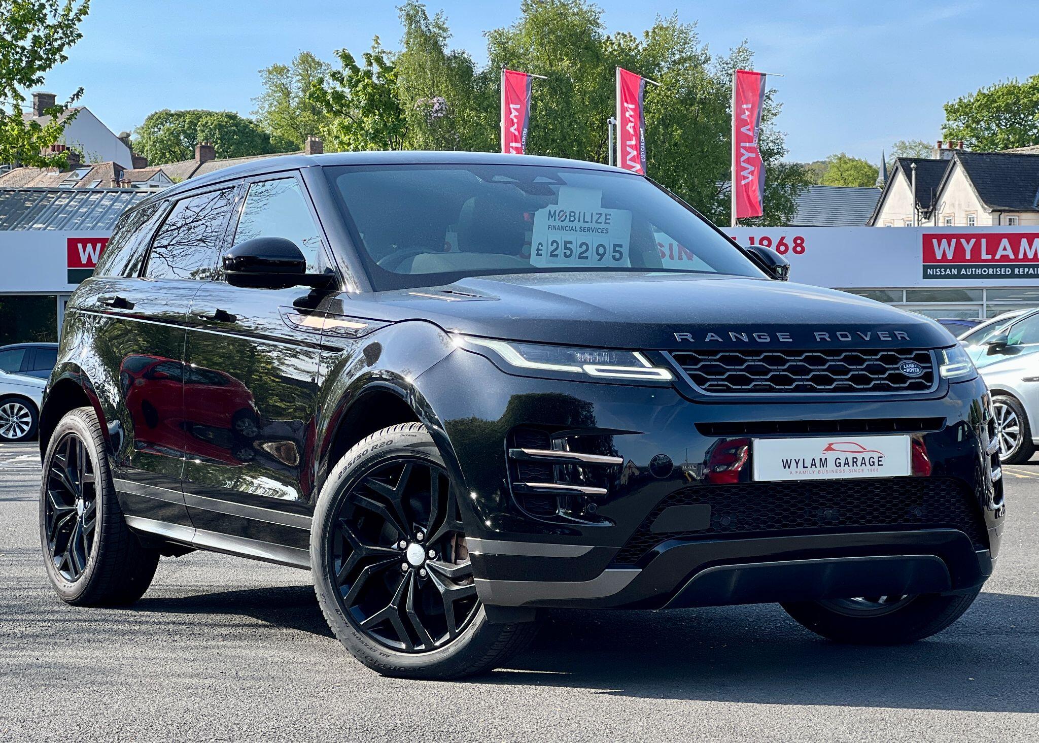 2021 Land Rover Range Rover Evoque in Black for sale