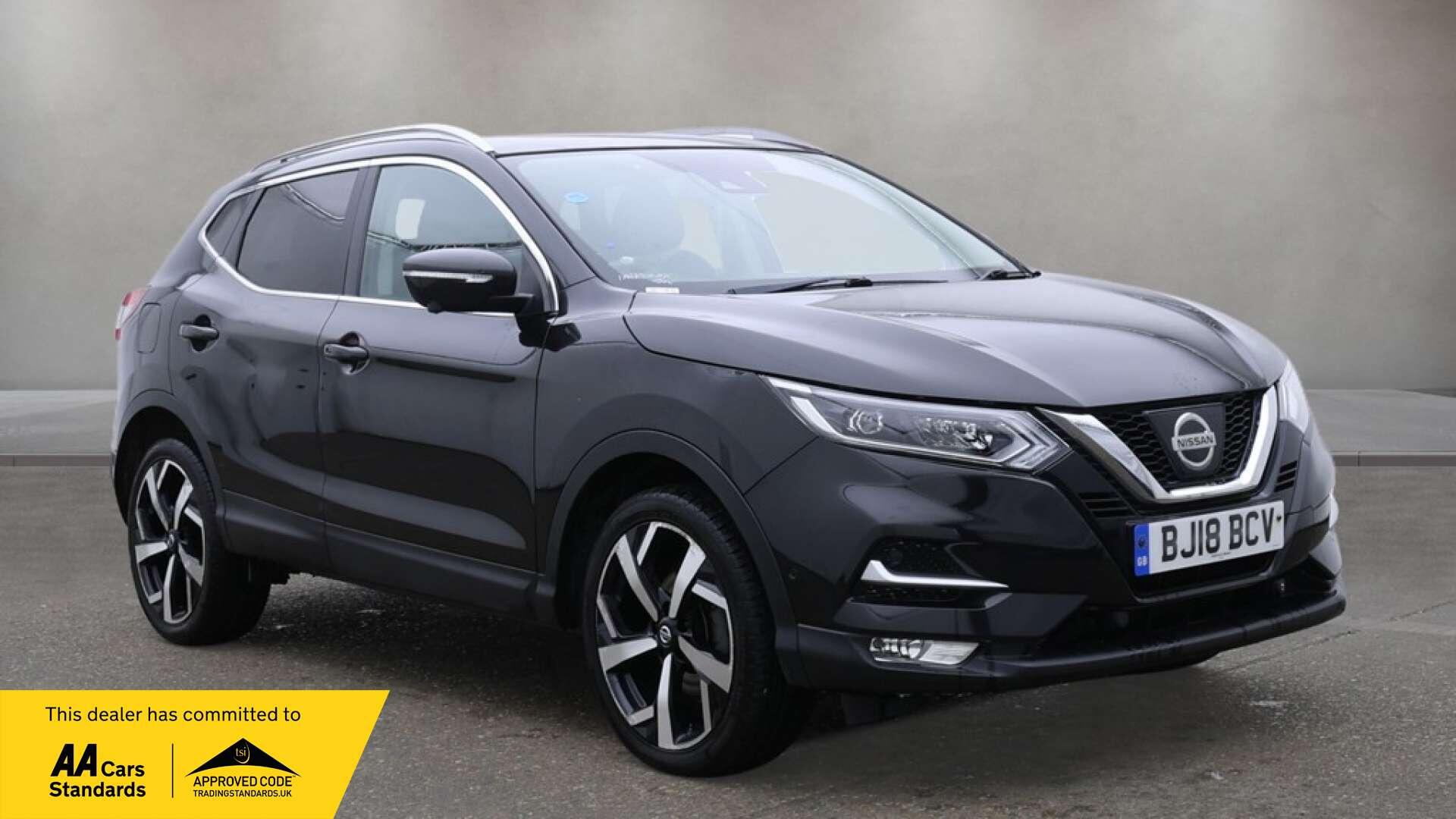 2018 Nissan Qashqai in Black for sale