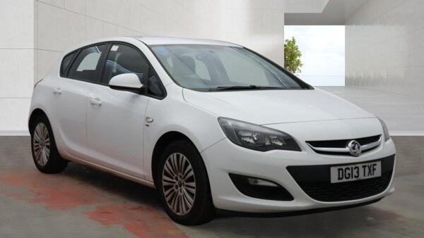 2013 Vauxhall Astra in White for sale