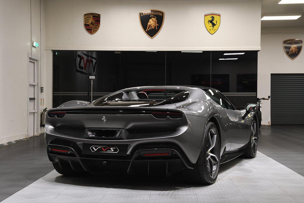 Ferrari 296 view 3