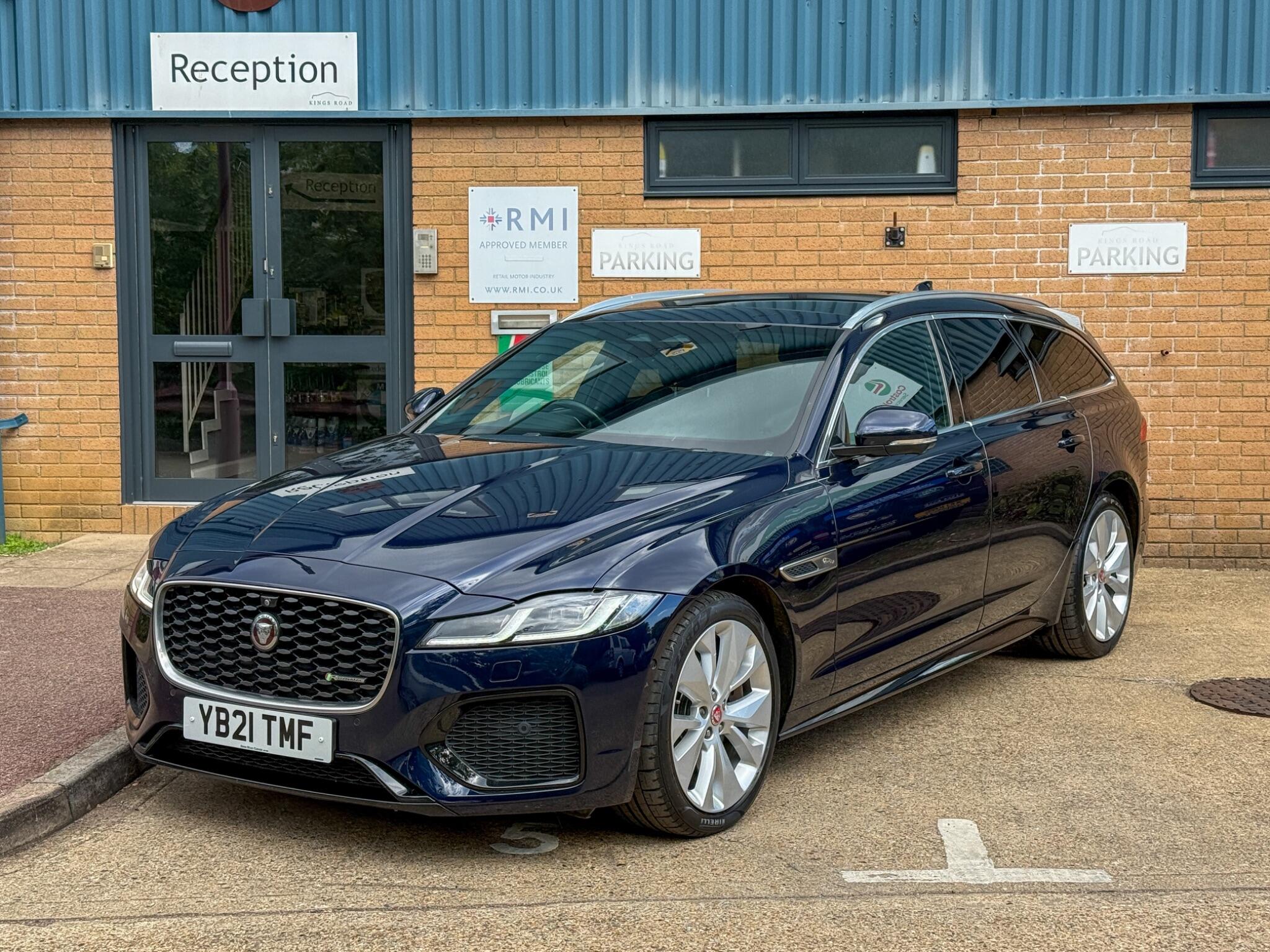 2021 Jaguar XF in Blue for sale