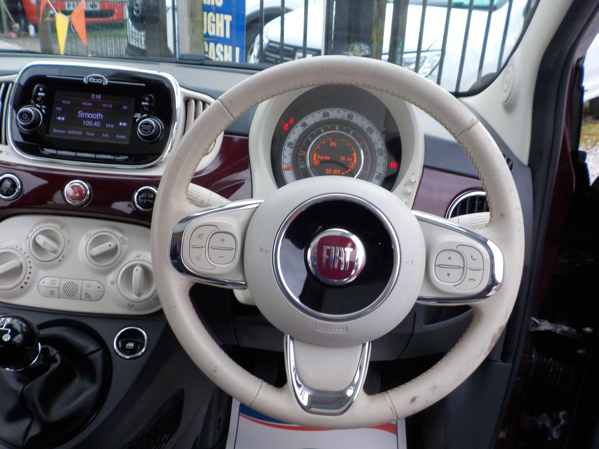 Fiat 500 1.2 Lounge Euro 6 (s/s) 3dr