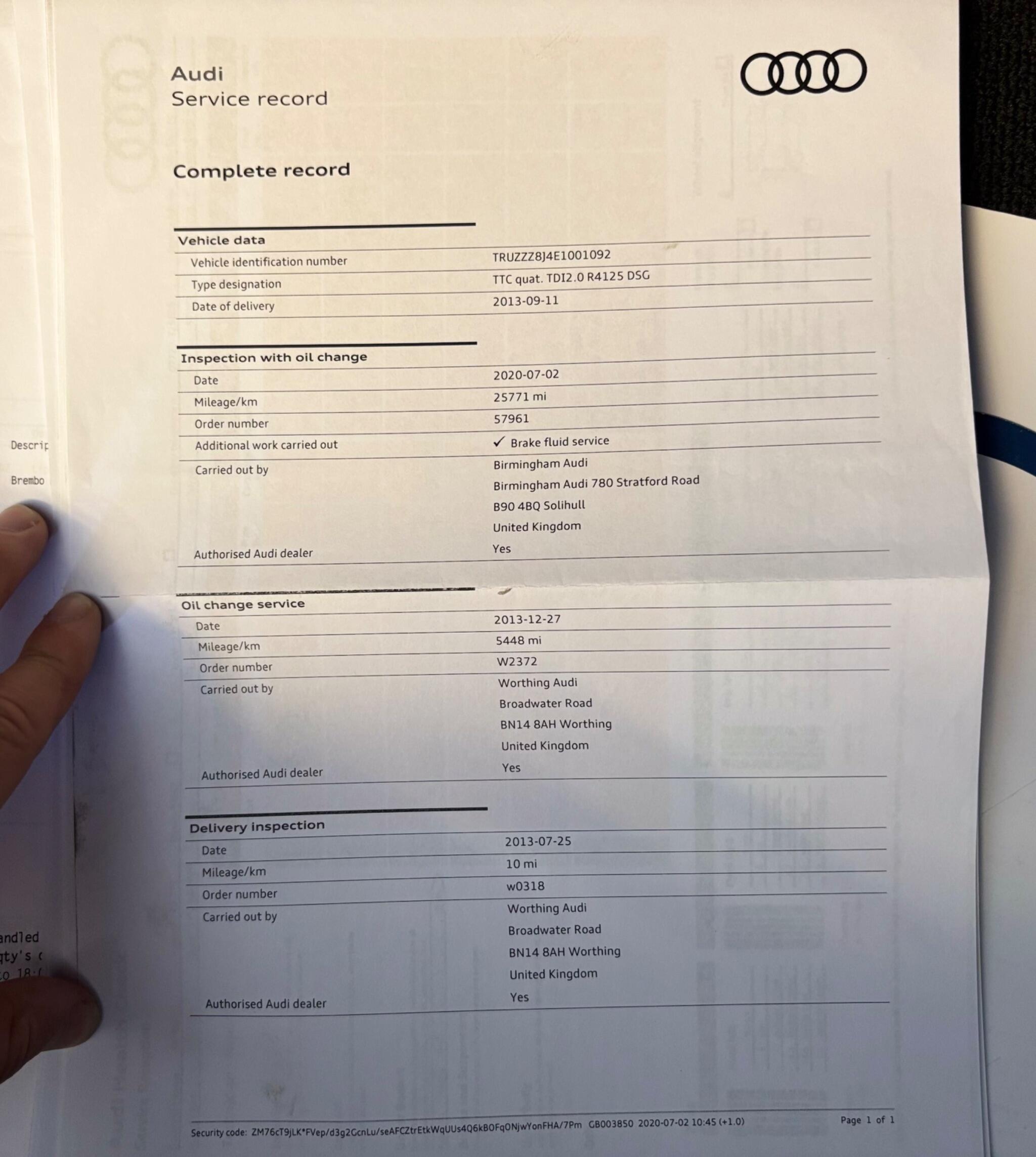 Audi TT view 27