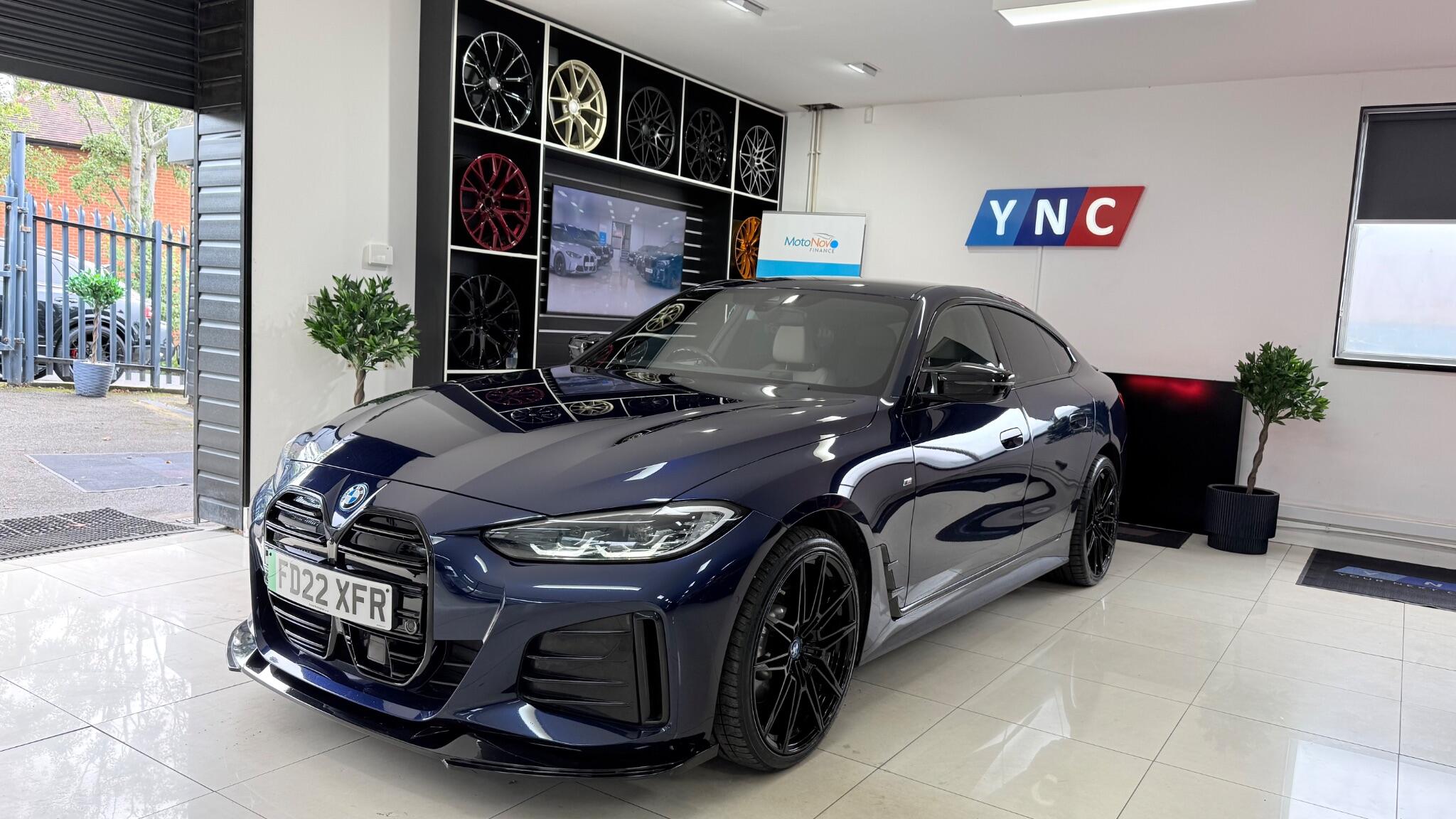 BMW I4 view 45
