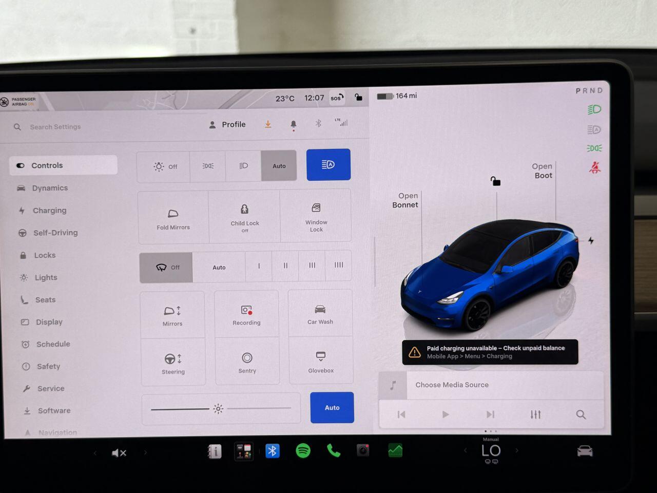 Tesla Model Y view 45
