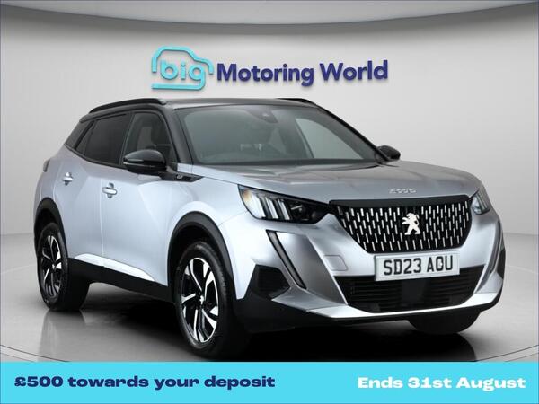 Grey 2023 Peugeot 2008 Estate Front-wheel drive Manual