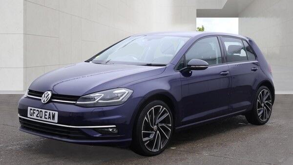 2020 Volkswagen Golf in Blue for sale