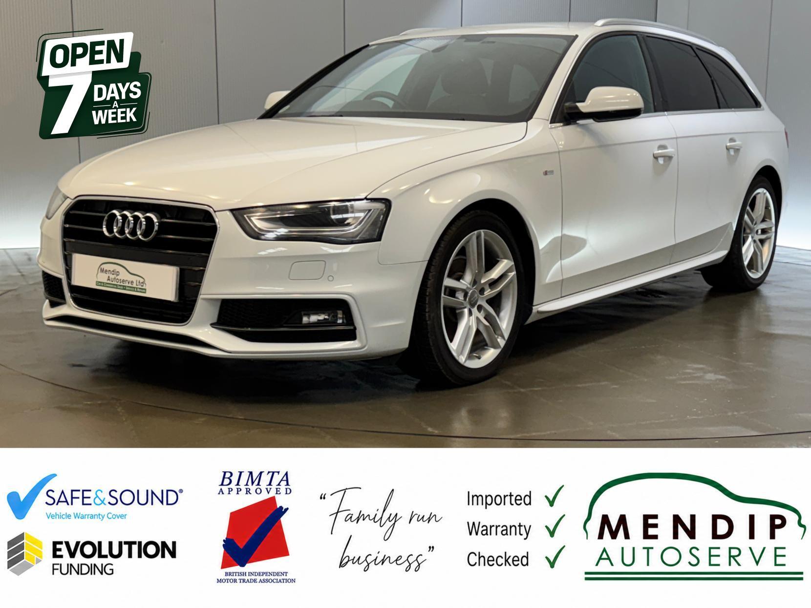 2015 Audi A4 in White for sale