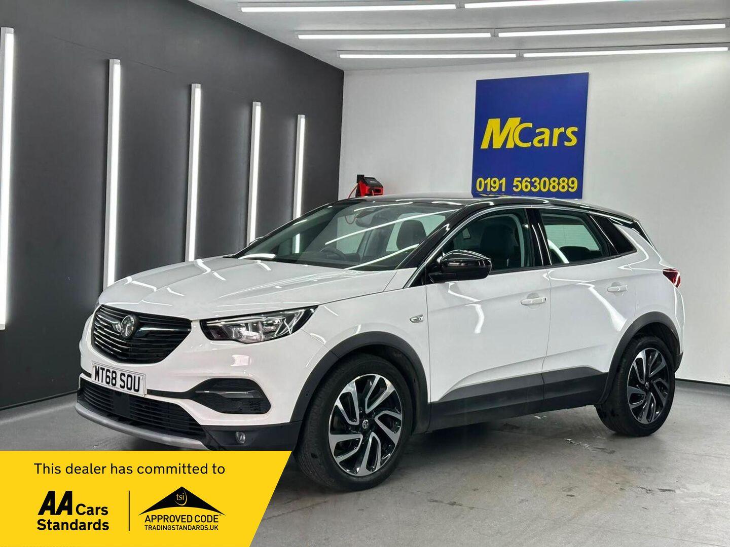 2018 Vauxhall Grandland X in White for sale