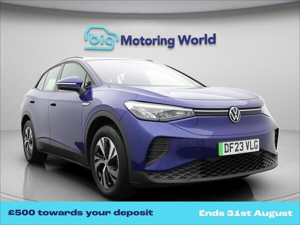 Blue 2023 Volkswagen ID.4 Estate Rear-wheel drive Automatic