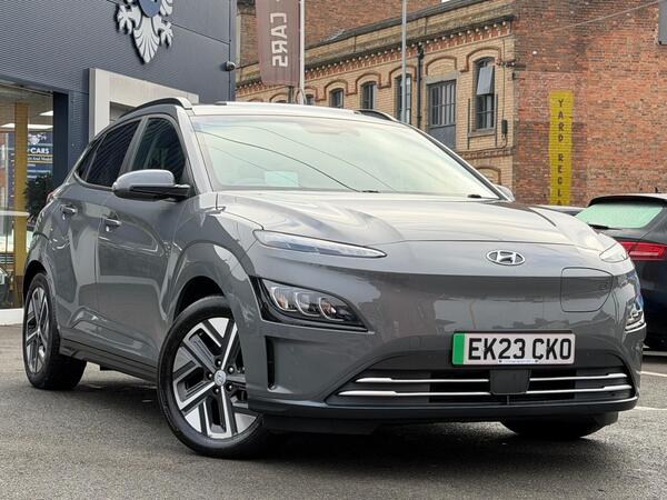 Grey 2023 Hyundai Kona Hatchback Front-wheel drive Automatic