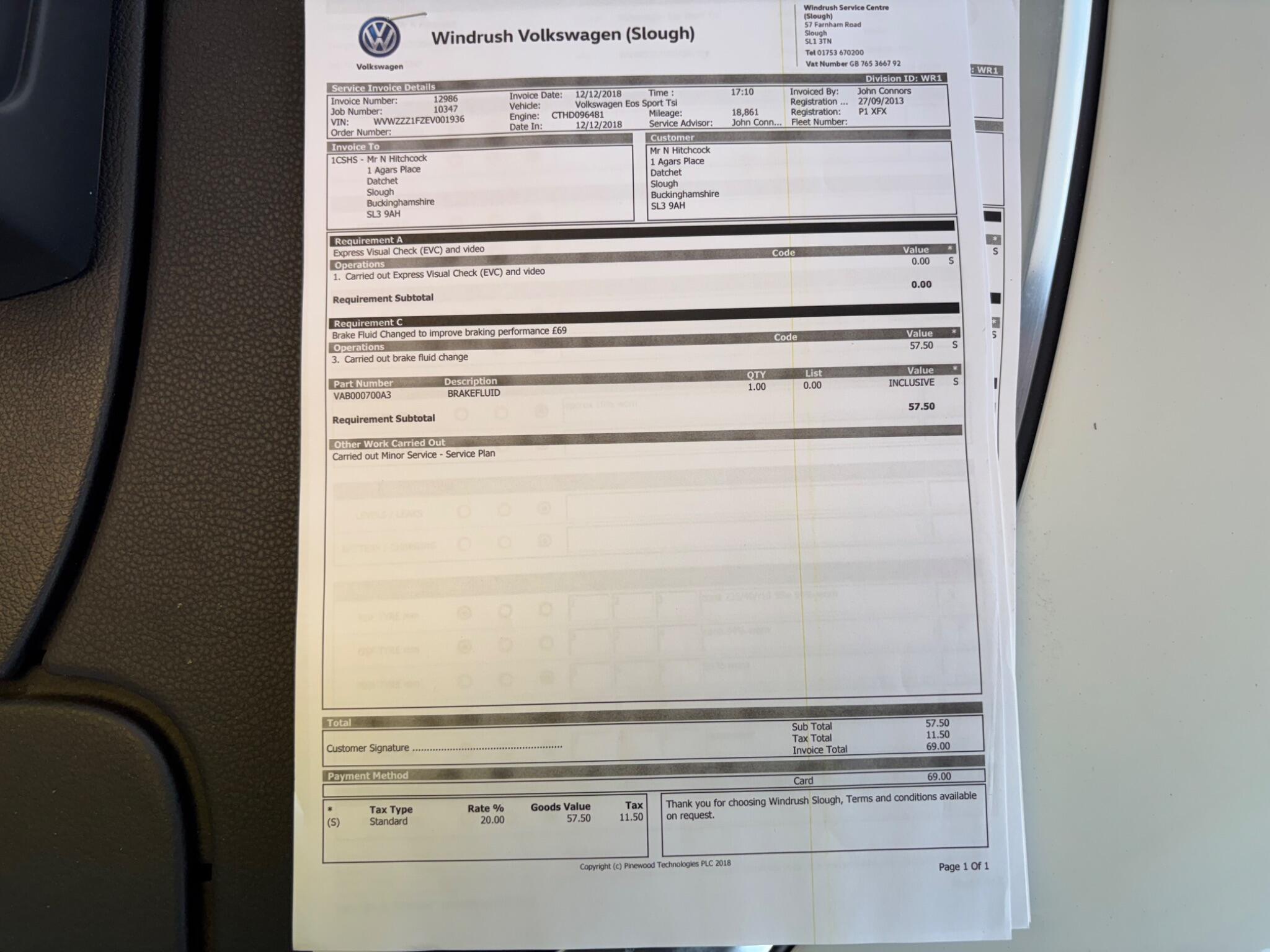 Volkswagen Eos view 27