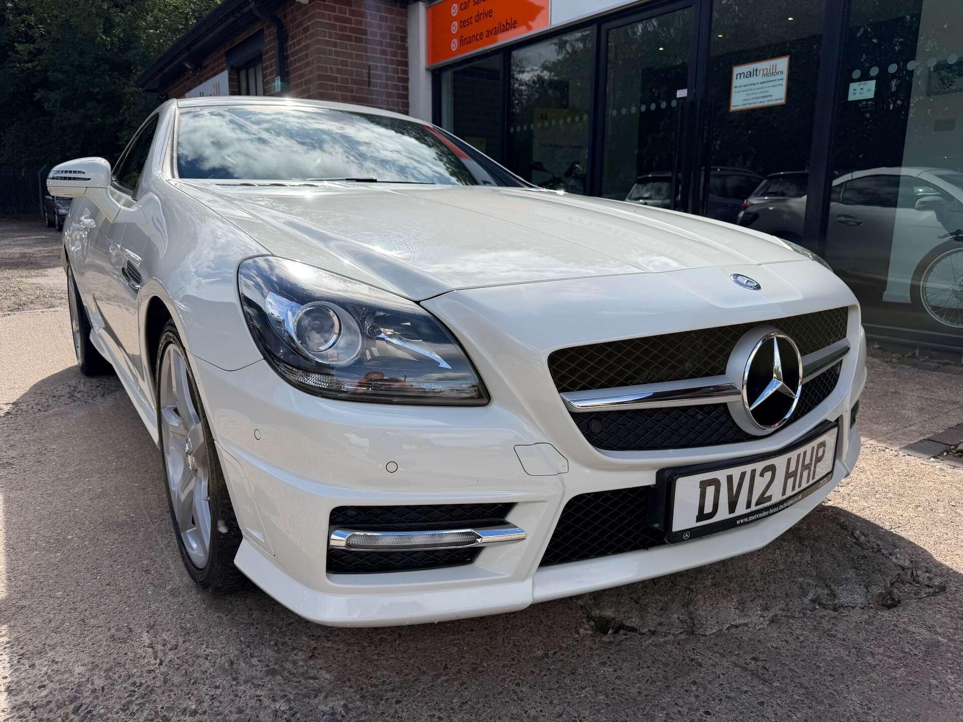 2012 Mercedes-Benz SLK in White for sale
